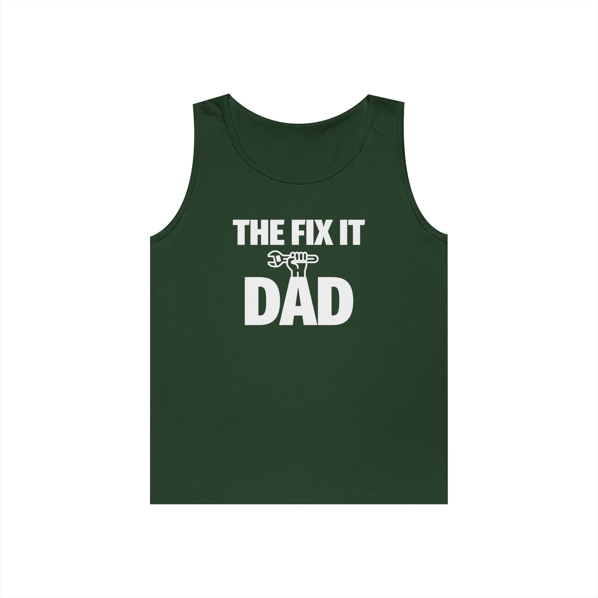 Dad Tank Top - The Fix It Dad | Tank Top by atgodanddesigns