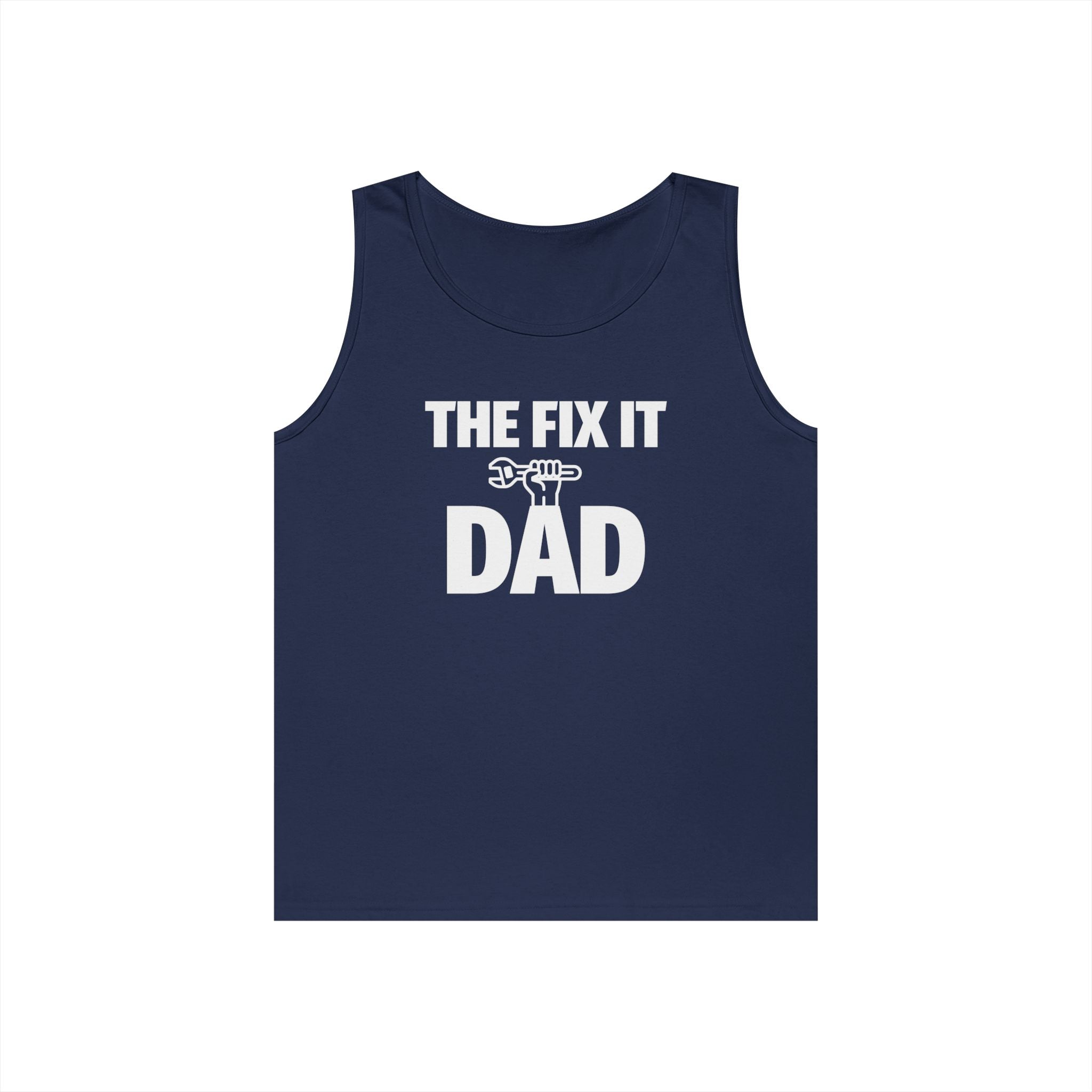 Dad Tank Top - The Fix It Dad | Tank Top by atgodanddesigns