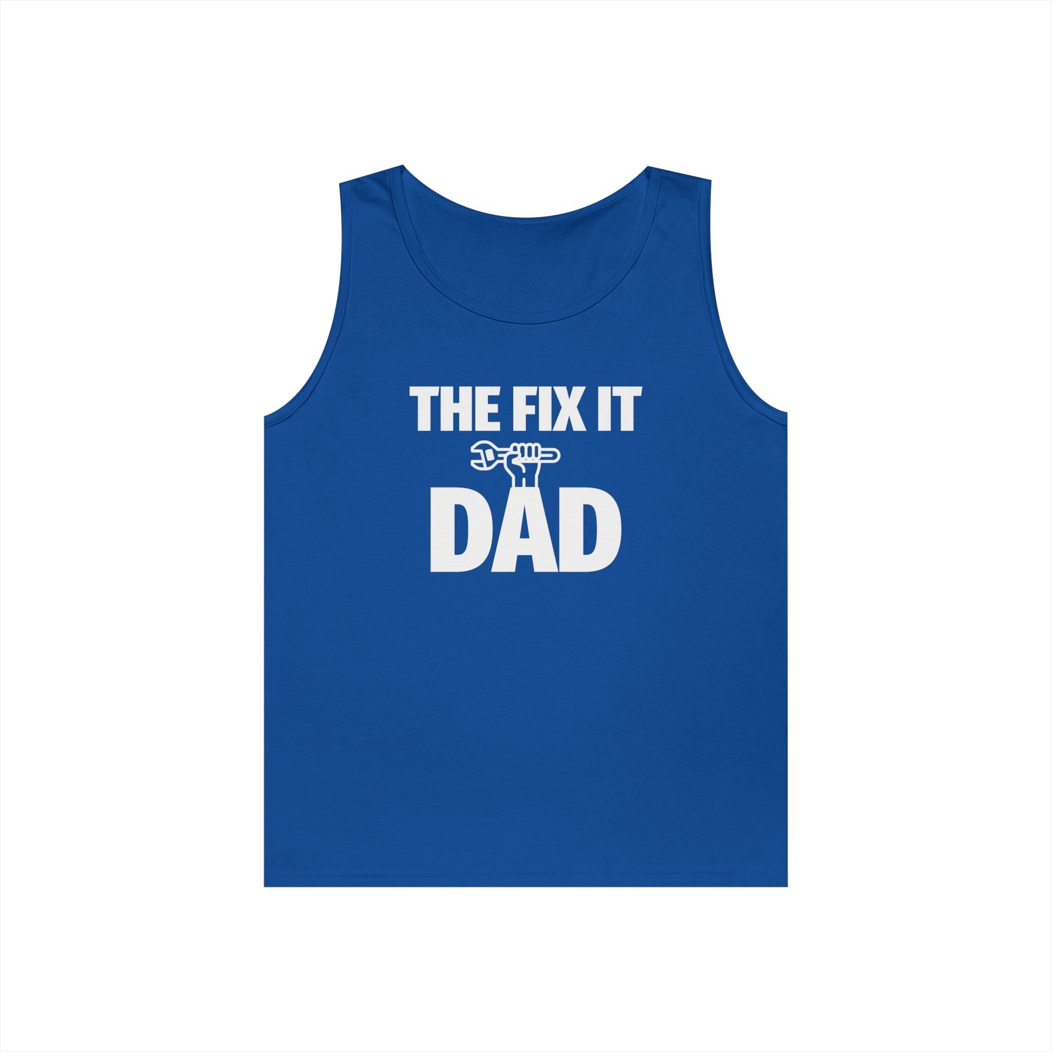 Dad Tank Top - The Fix It Dad | Tank Top by atgodanddesigns