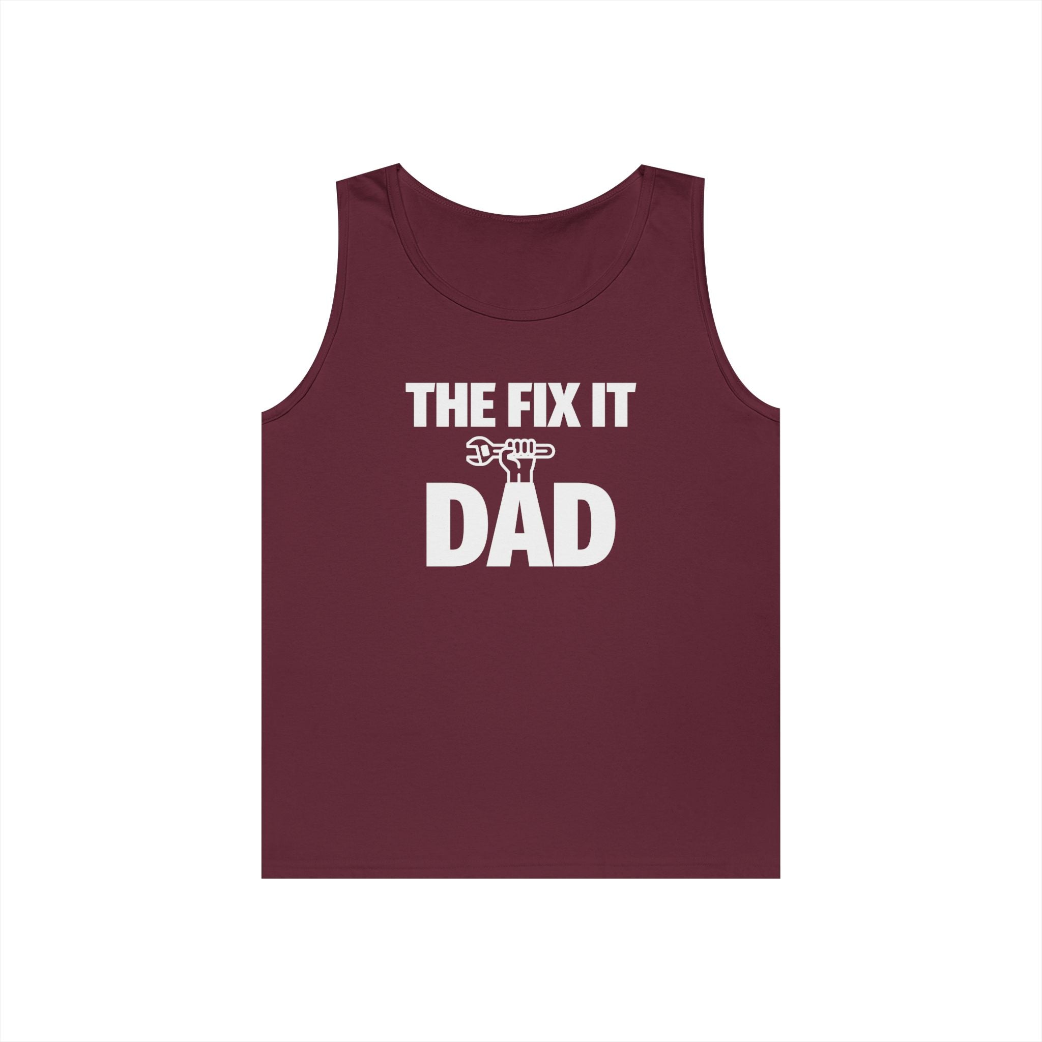 Dad Tank Top - The Fix It Dad | Tank Top by atgodanddesigns