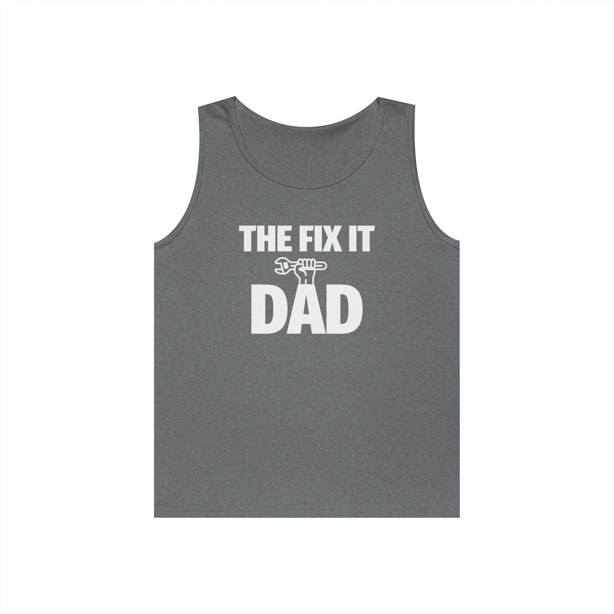 Dad Tank Top - The Fix It Dad | Tank Top by atgodanddesigns