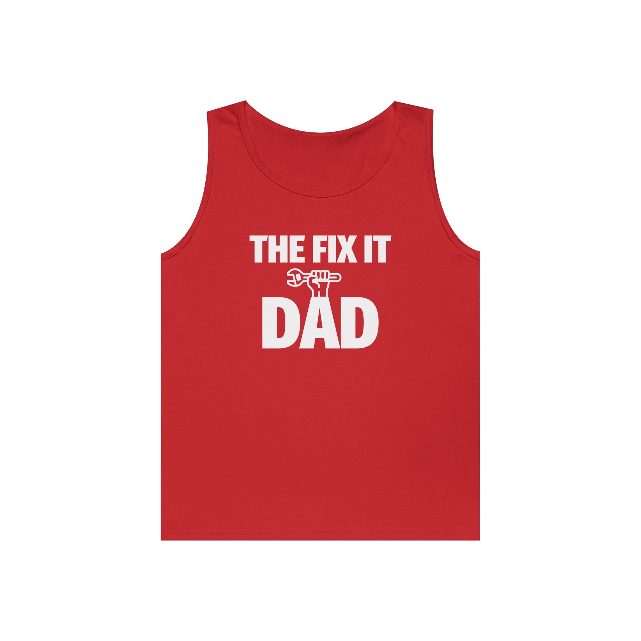 Dad Tank Top - The Fix It Dad | Tank Top by atgodanddesigns