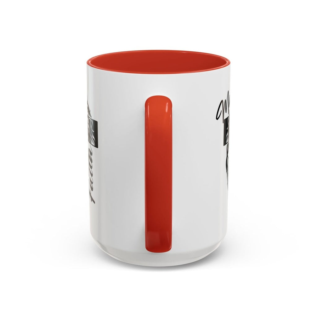 Faith Based Accent Coffee Mug (11oz & 15oz) - Man of Faith | Mug by atgodanddesigns