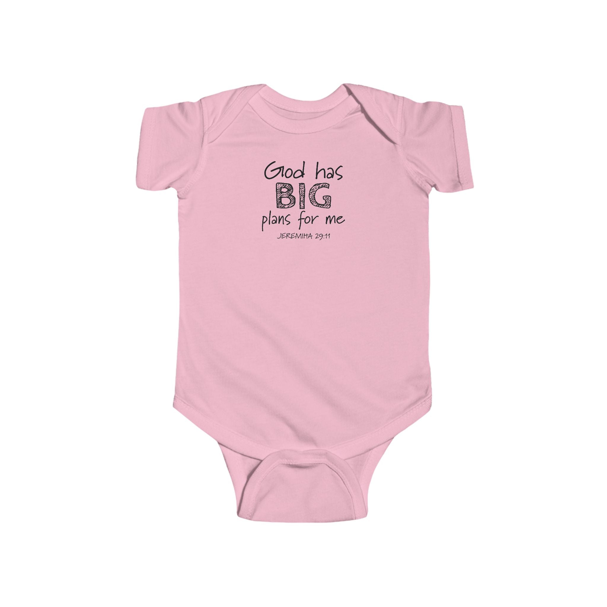 Faith Based Baby Onesie - God has BIG plans for me | Kids clothes by atgodanddesigns
