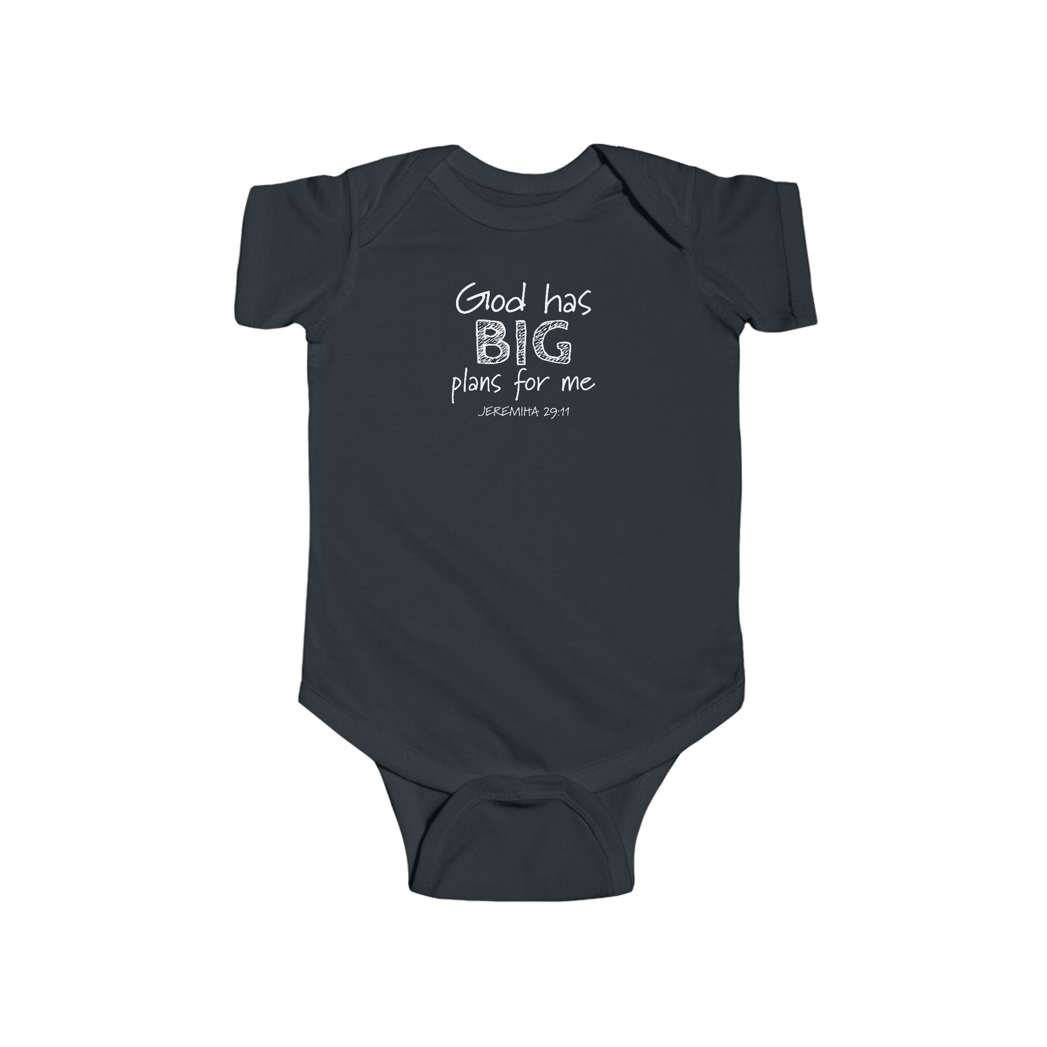 Faith Based Baby Onesie - God has BIG plans for me | Kids clothes by atgodanddesigns