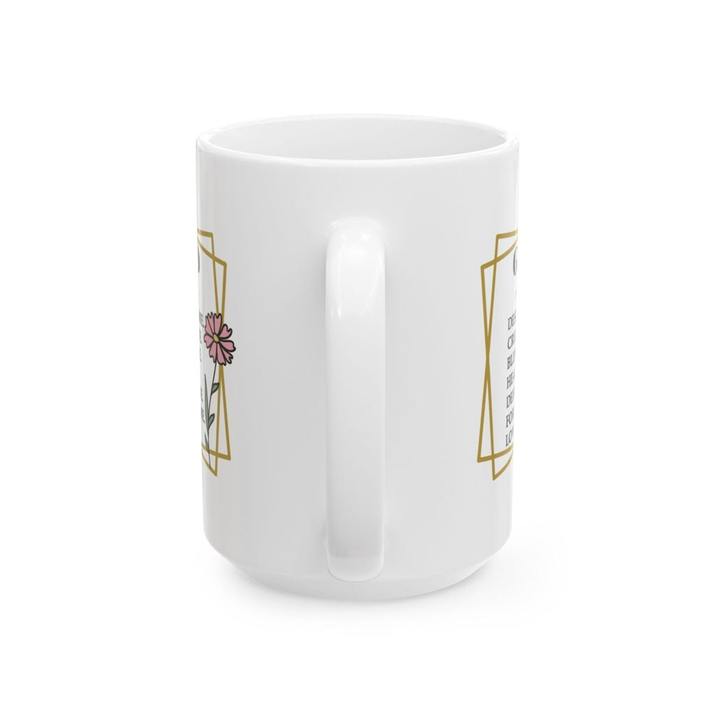 Faith Based Ceramic Mug (11 oz, 15 oz) - God | Mug by atgodanddesigns