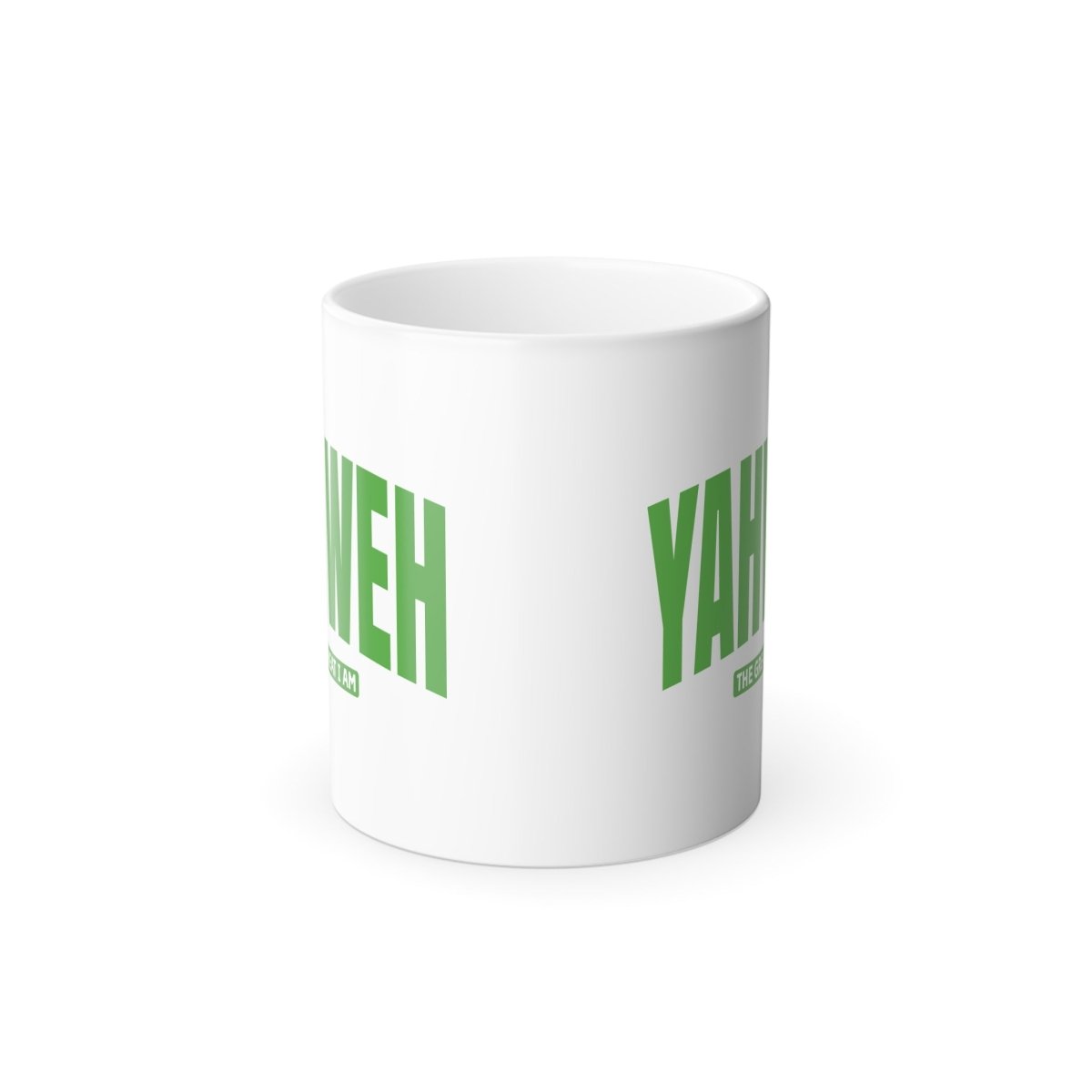 Faith Based Color Changing Mug 11oz - YAHWEH | Mug by atgodanddesigns