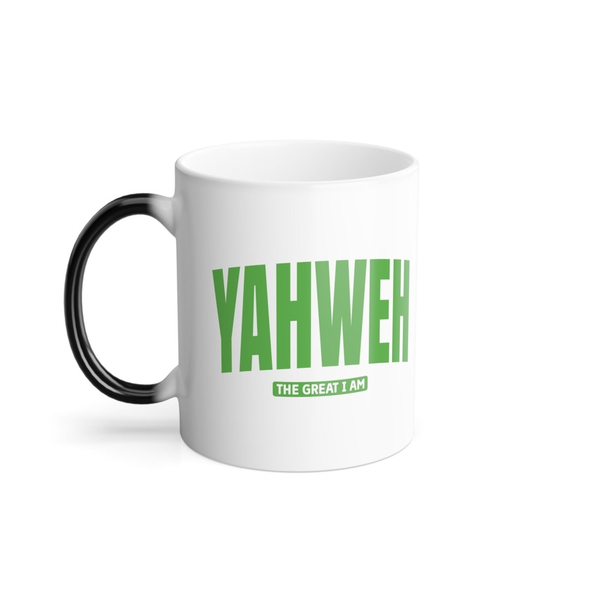 Faith Based Color Changing Mug 11oz - YAHWEH | Mug by atgodanddesigns