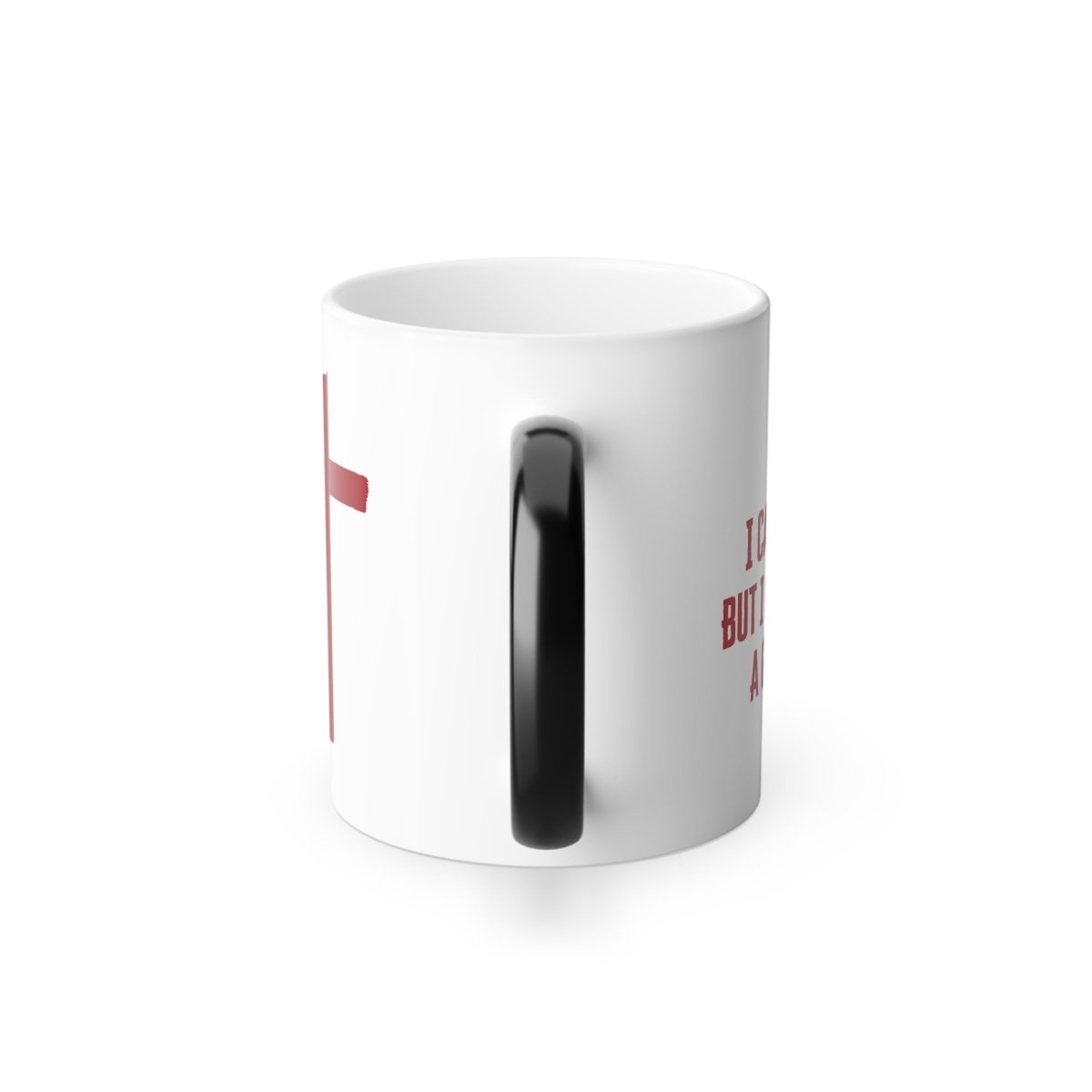 Faith Based Color Morphing Mug 11oz - I Can't But I Know A Guy | Mug by atgodanddesigns