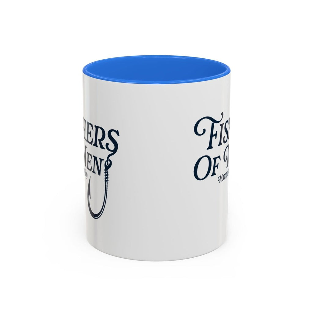 Faith Based Colorful Mug (11oz, 15oz) - Fishers of Men | Mug by atgodanddesigns
