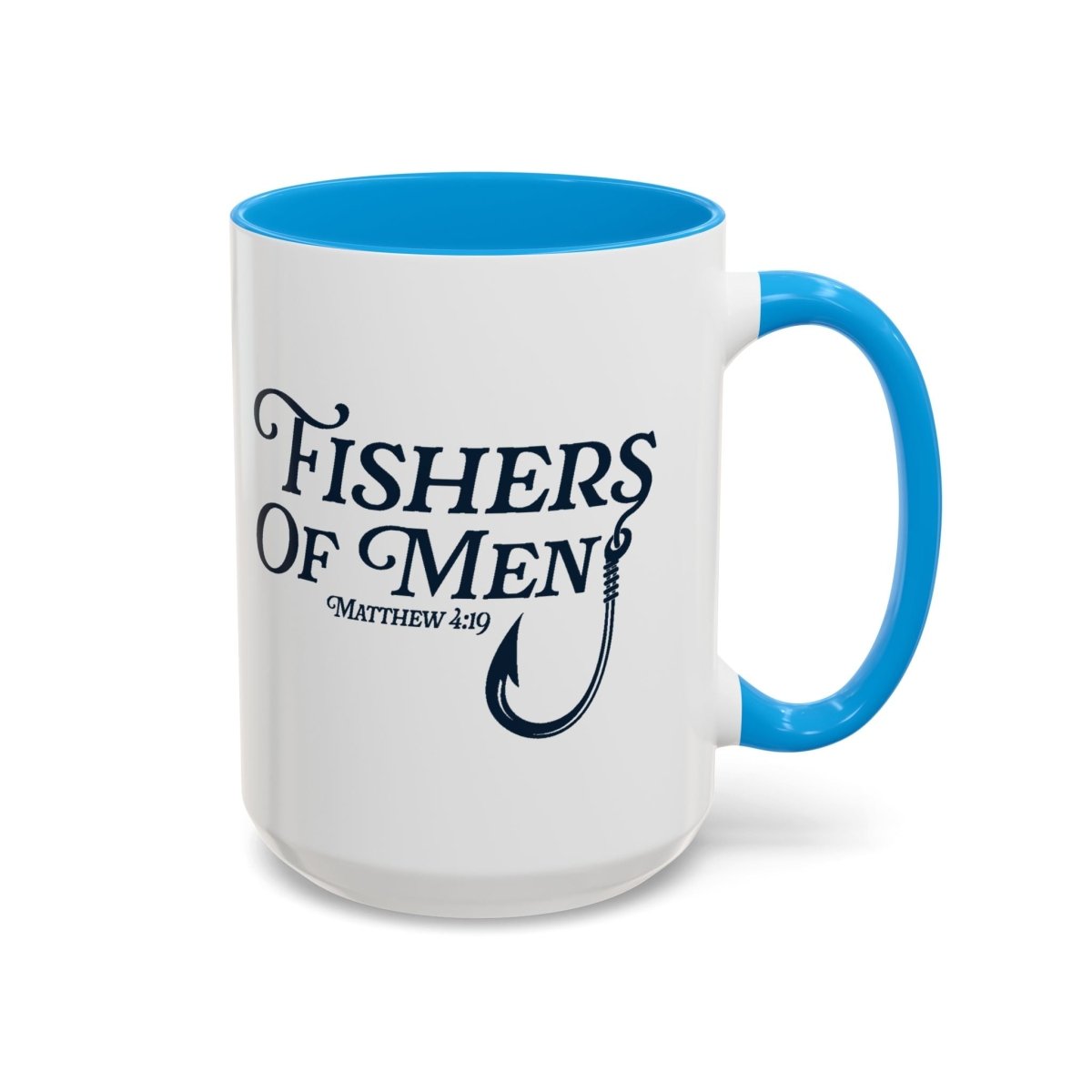 Faith Based Colorful Mug (11oz, 15oz) - Fishers of Men | Mug by atgodanddesigns