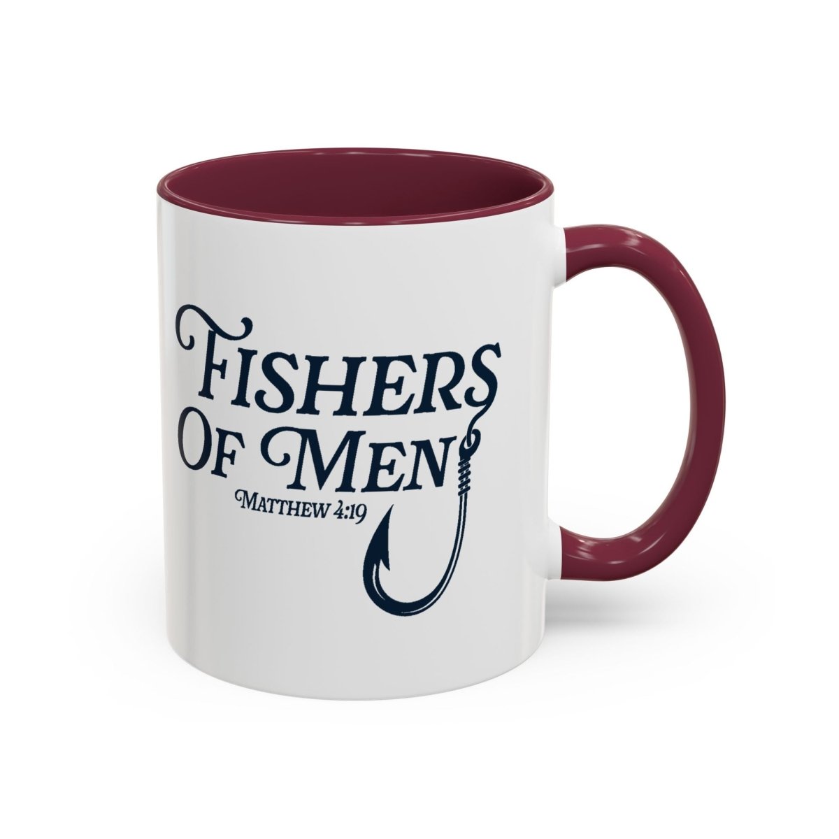 Faith Based Colorful Mug (11oz, 15oz) - Fishers of Men | Mug by atgodanddesigns