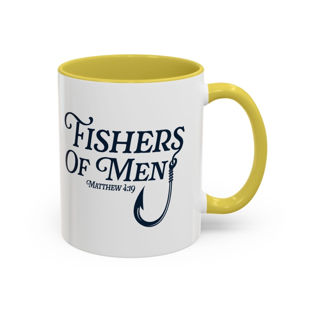 Faith Based Colorful Mug (11oz, 15oz) - Fishers of Men | Mug by atgodanddesigns