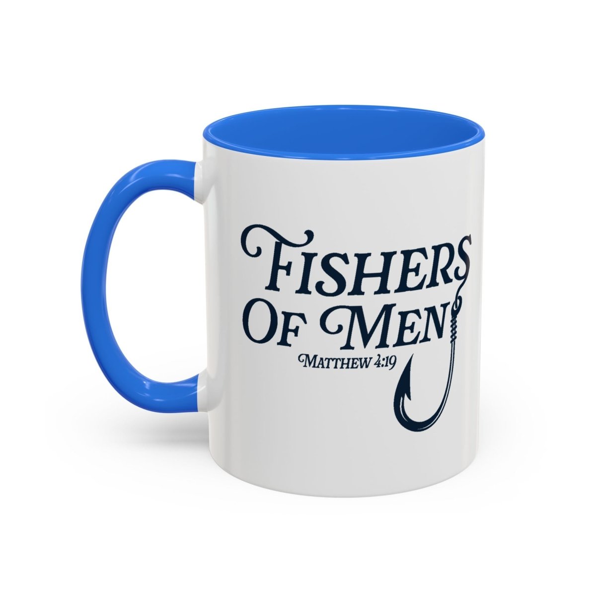Faith Based Colorful Mug (11oz, 15oz) - Fishers of Men | Mug by atgodanddesigns