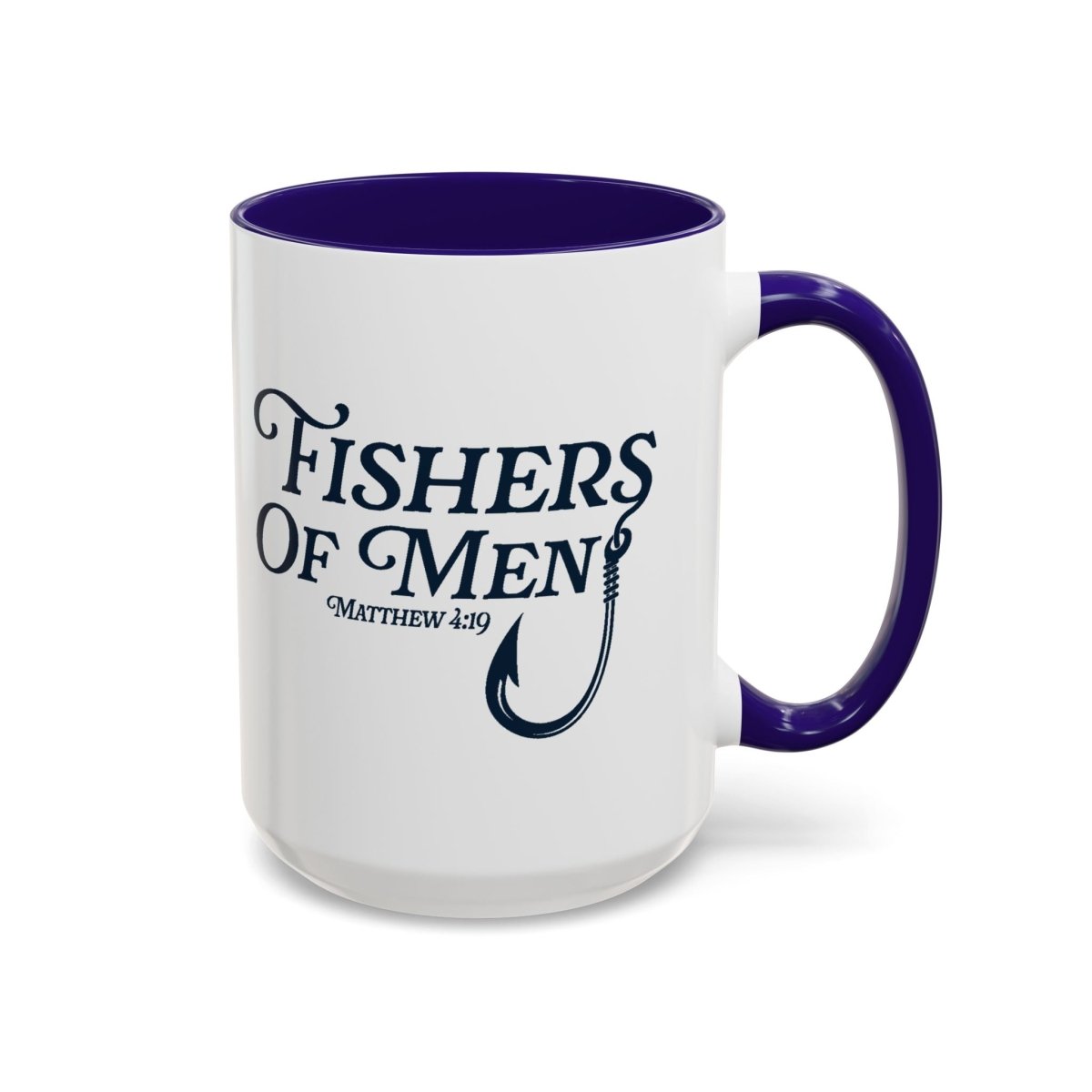Faith Based Colorful Mug (11oz, 15oz) - Fishers of Men | Mug by atgodanddesigns