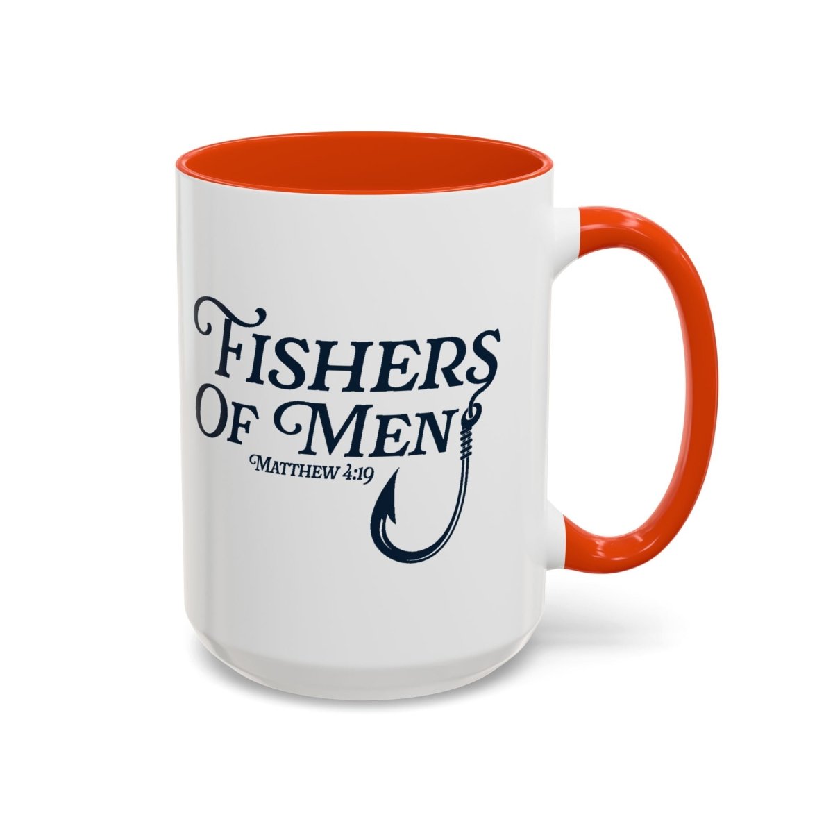 Faith Based Colorful Mug (11oz, 15oz) - Fishers of Men | Mug by atgodanddesigns