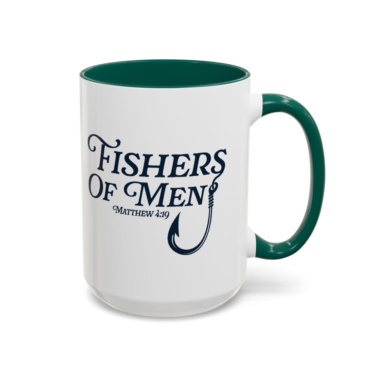 Faith Based Colorful Mug (11oz, 15oz) - Fishers of Men | Mug by atgodanddesigns
