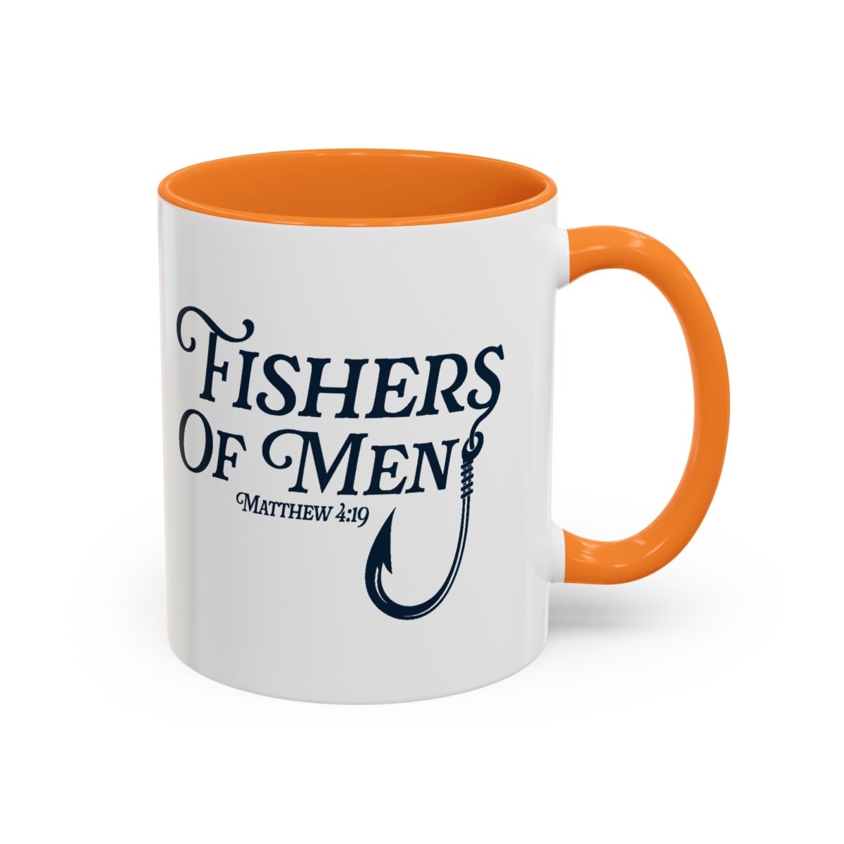 Faith Based Colorful Mug (11oz, 15oz) - Fishers of Men | Mug by atgodanddesigns