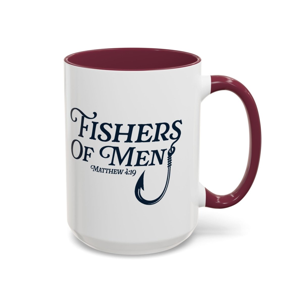 Faith Based Colorful Mug (11oz, 15oz) - Fishers of Men | Mug by atgodanddesigns