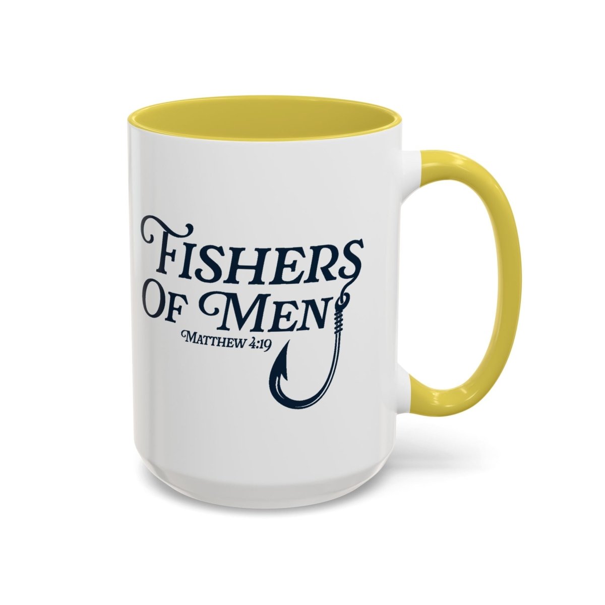 Faith Based Colorful Mug (11oz, 15oz) - Fishers of Men | Mug by atgodanddesigns
