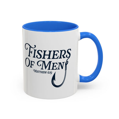 Faith Based Colorful Mug (11oz, 15oz) - Fishers of Men | Mug by atgodanddesigns