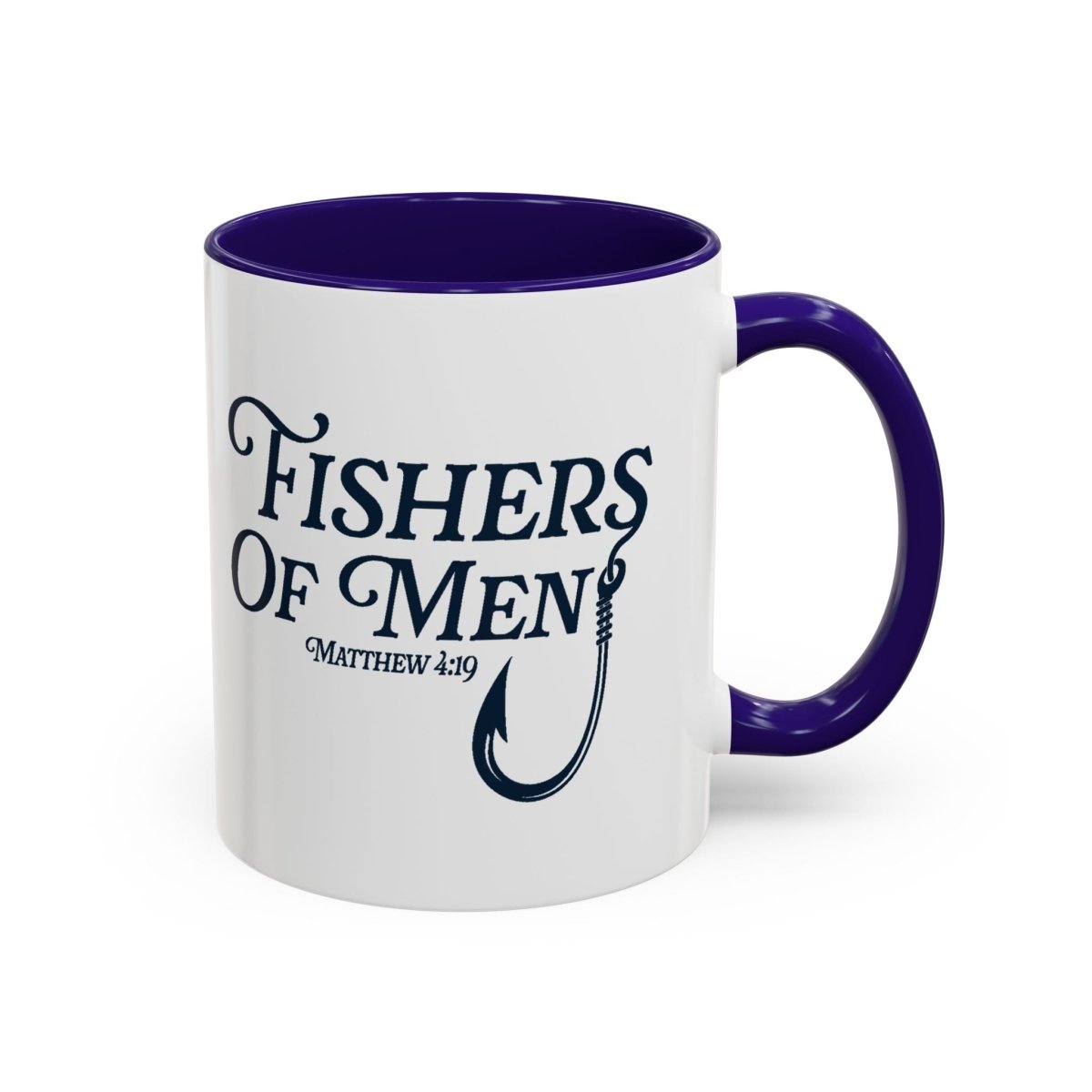 Faith Based Colorful Mug (11oz, 15oz) - Fishers of Men | Mug by atgodanddesigns