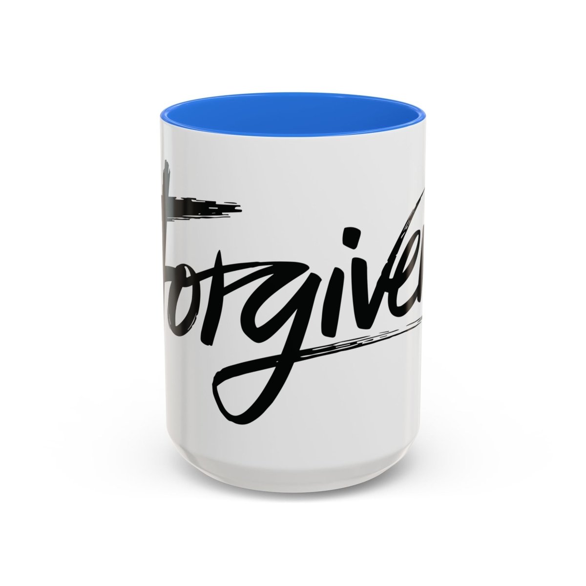 Faith Based Colorful Mugs (11oz, 15oz) - Forgiven | Mug by atgodanddesigns