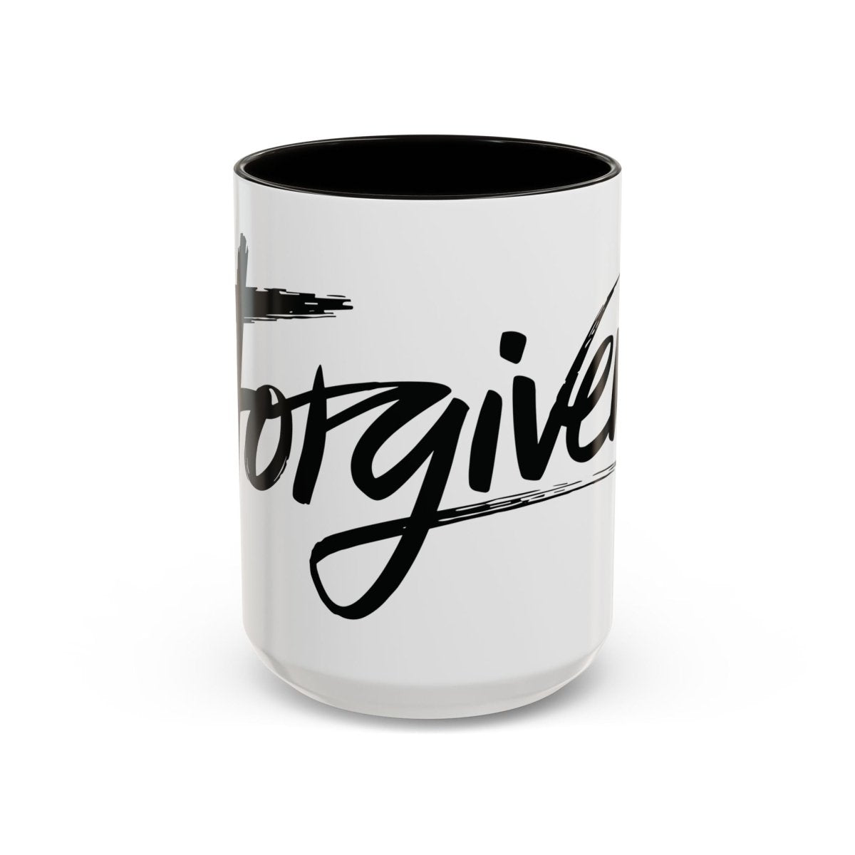 Faith Based Colorful Mugs (11oz, 15oz) - Forgiven | Mug by atgodanddesigns