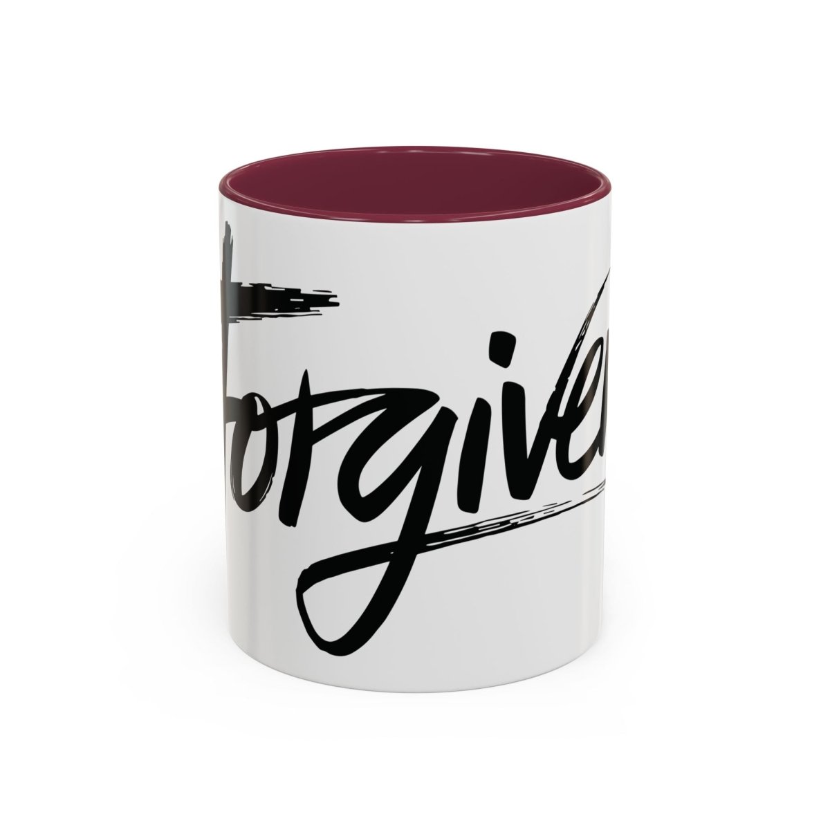 Faith Based Colorful Mugs (11oz, 15oz) - Forgiven | Mug by atgodanddesigns
