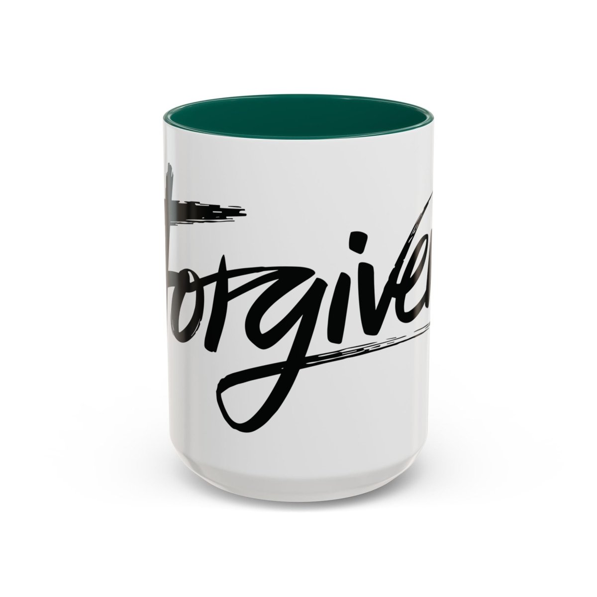 Faith Based Colorful Mugs (11oz, 15oz) - Forgiven | Mug by atgodanddesigns
