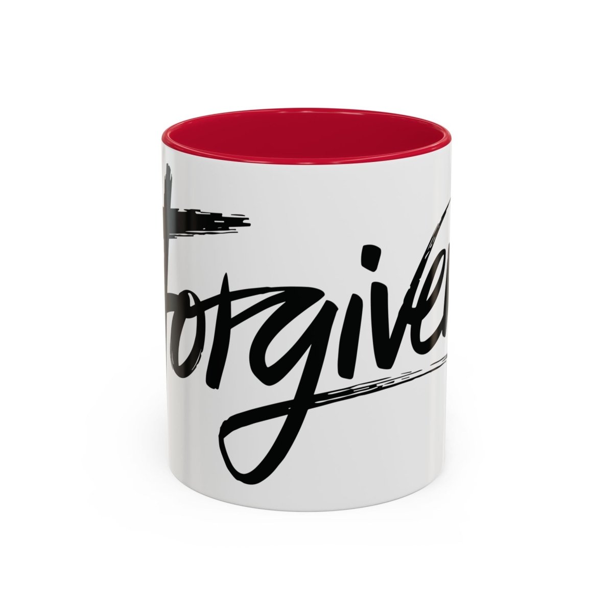 Faith Based Colorful Mugs (11oz, 15oz) - Forgiven | Mug by atgodanddesigns