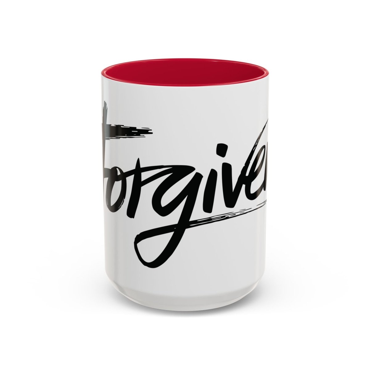 Faith Based Colorful Mugs (11oz, 15oz) - Forgiven | Mug by atgodanddesigns