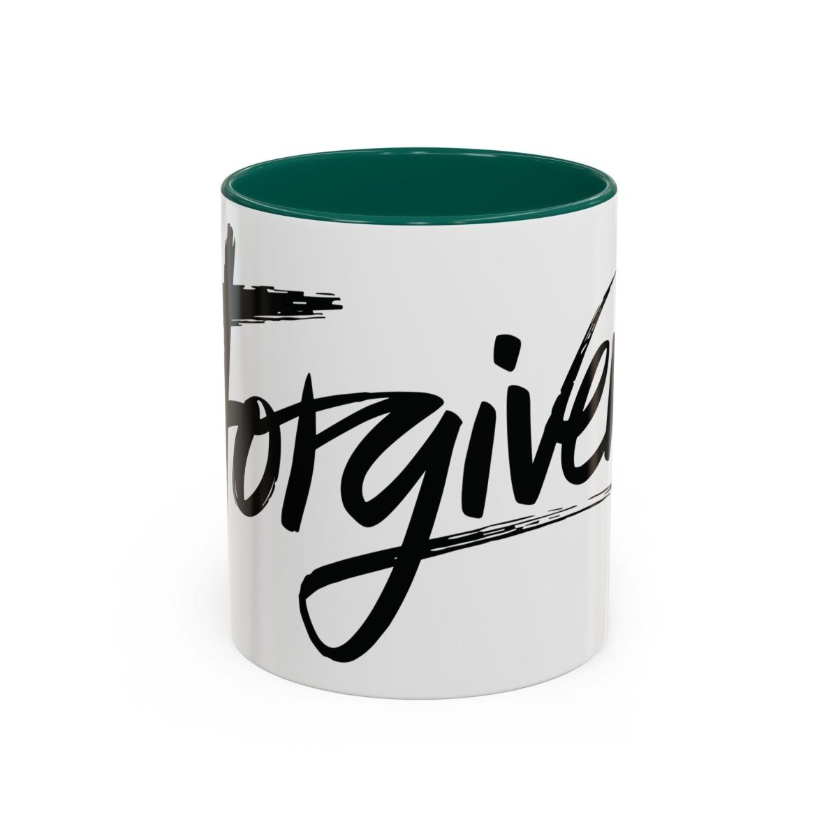 Faith Based Colorful Mugs (11oz, 15oz) - Forgiven | Mug by atgodanddesigns