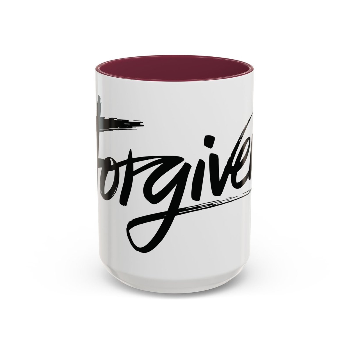 Faith Based Colorful Mugs (11oz, 15oz) - Forgiven | Mug by atgodanddesigns