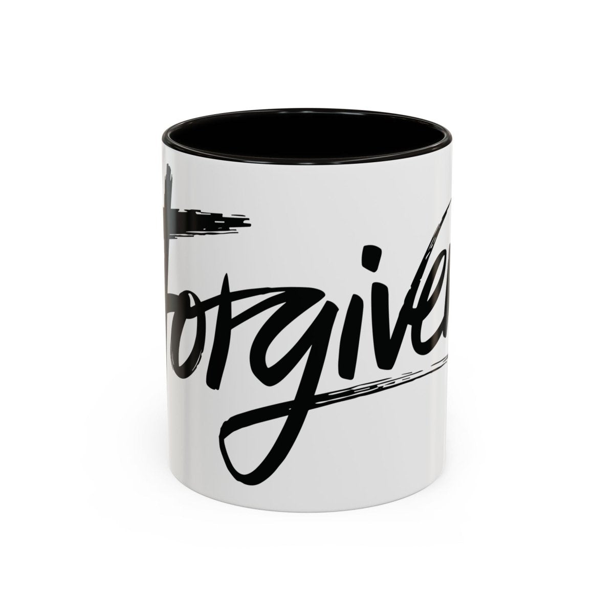 Faith Based Colorful Mugs (11oz, 15oz) - Forgiven | Mug by atgodanddesigns