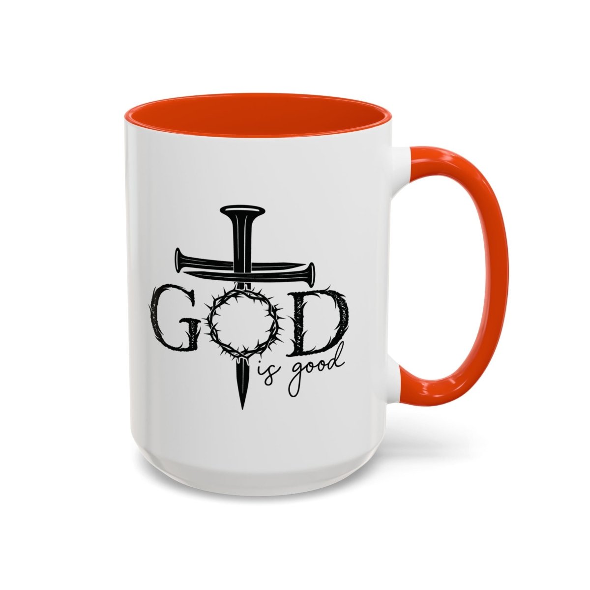 Faith Based Colorful Mugs (11oz, 15oz) - God Is Good | Mug by atgodanddesigns