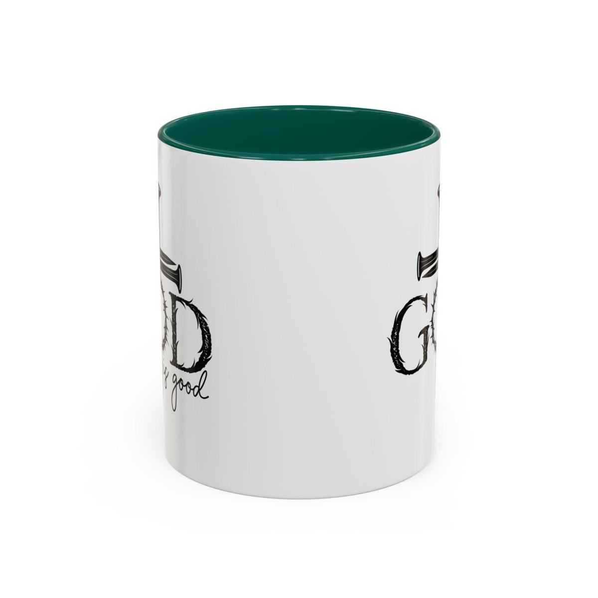 Faith Based Colorful Mugs (11oz, 15oz) - God Is Good | Mug by atgodanddesigns