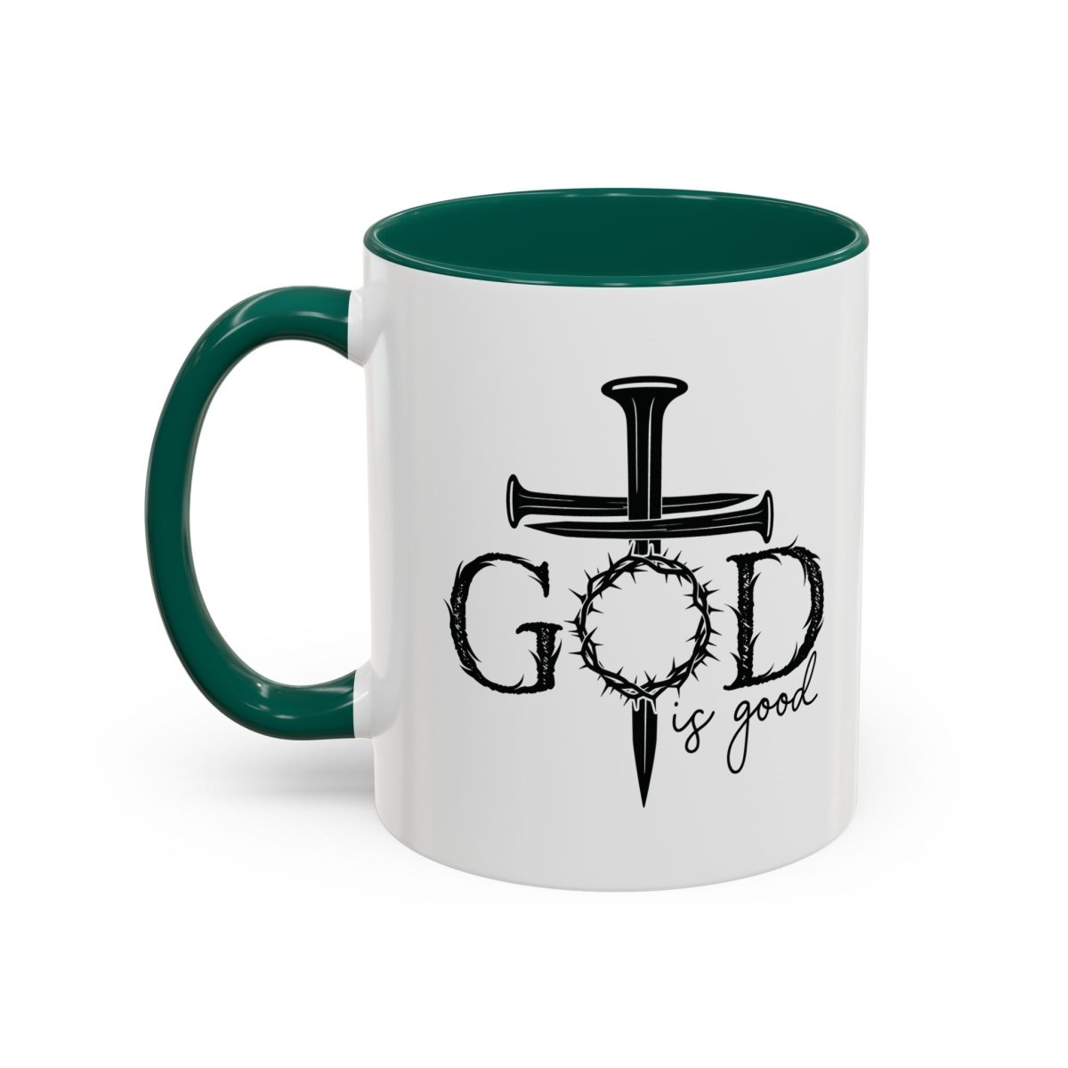 Faith Based Colorful Mugs (11oz, 15oz) - God Is Good | Mug by atgodanddesigns