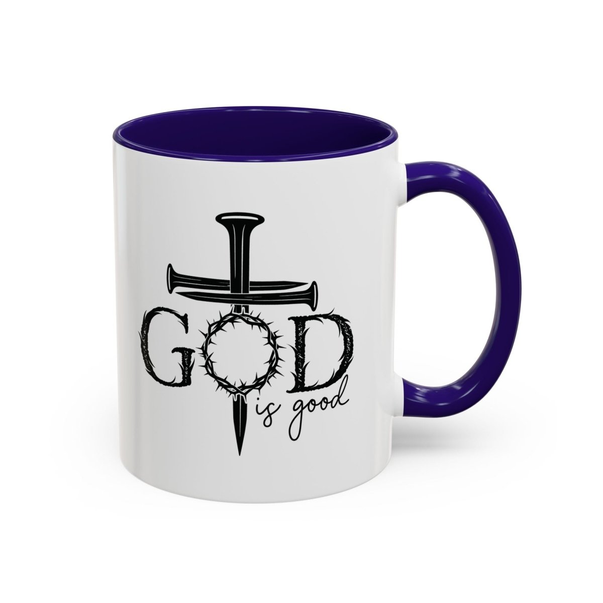 Faith Based Colorful Mugs (11oz, 15oz) - God Is Good | Mug by atgodanddesigns