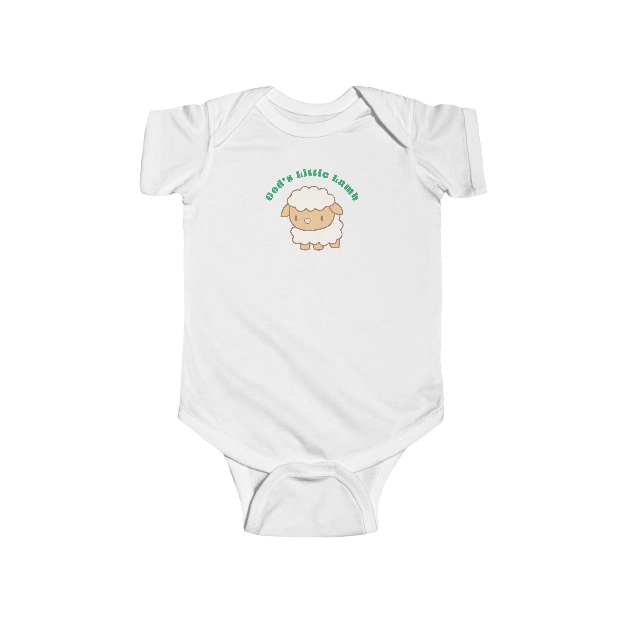 Faith Based Infant One Piece - God's Little Lamb | Kids clothes by atgodanddesigns
