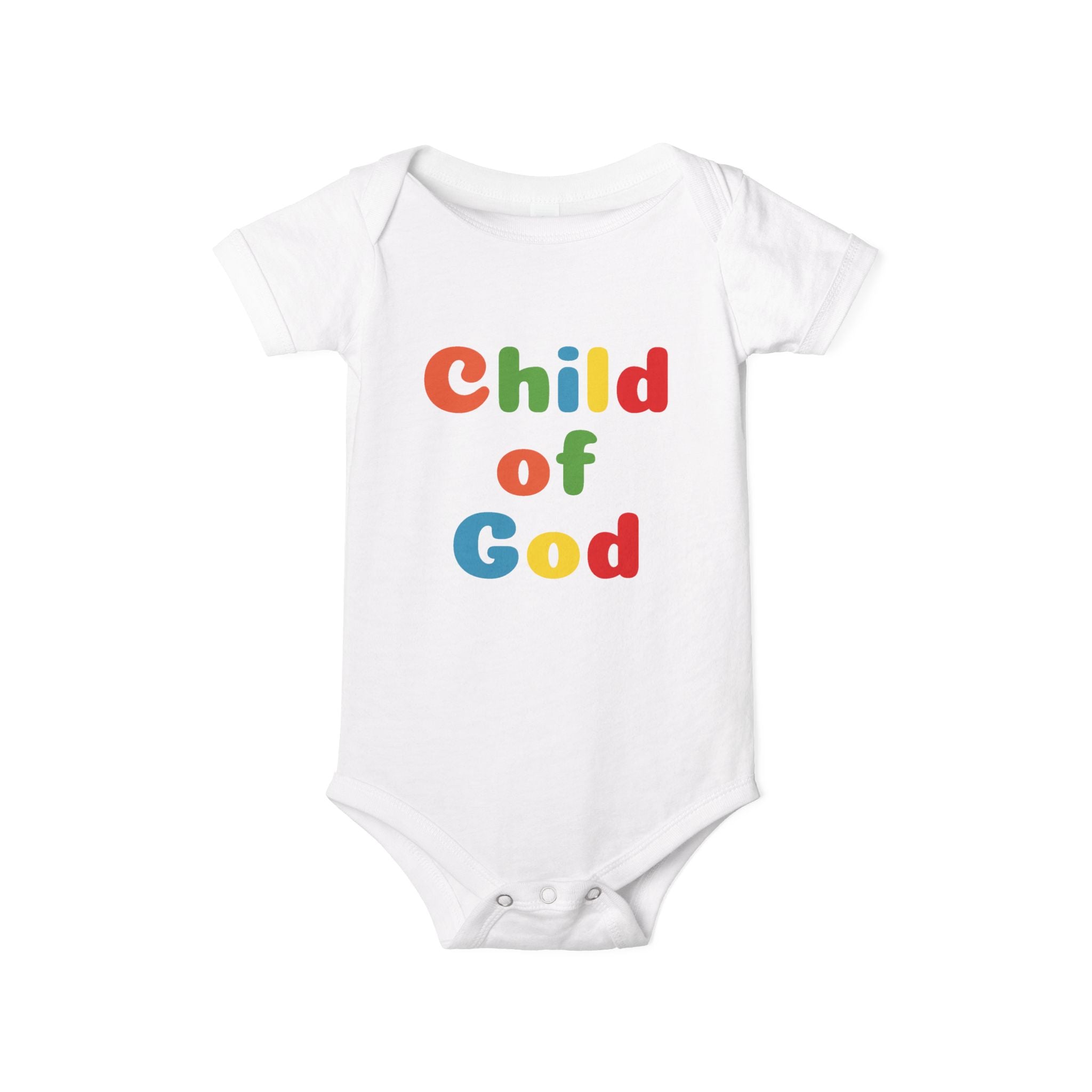 Faith Based Infant Onesie - Child Of God | Kids clothes by atgodanddesigns