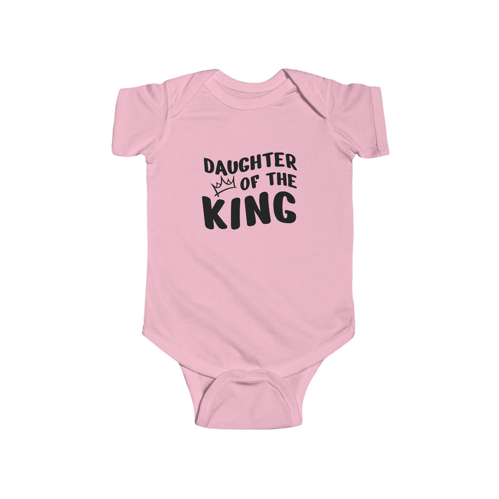 Faith Based Infant Onesie - Daughter Of The King | Kids clothes by atgodanddesigns