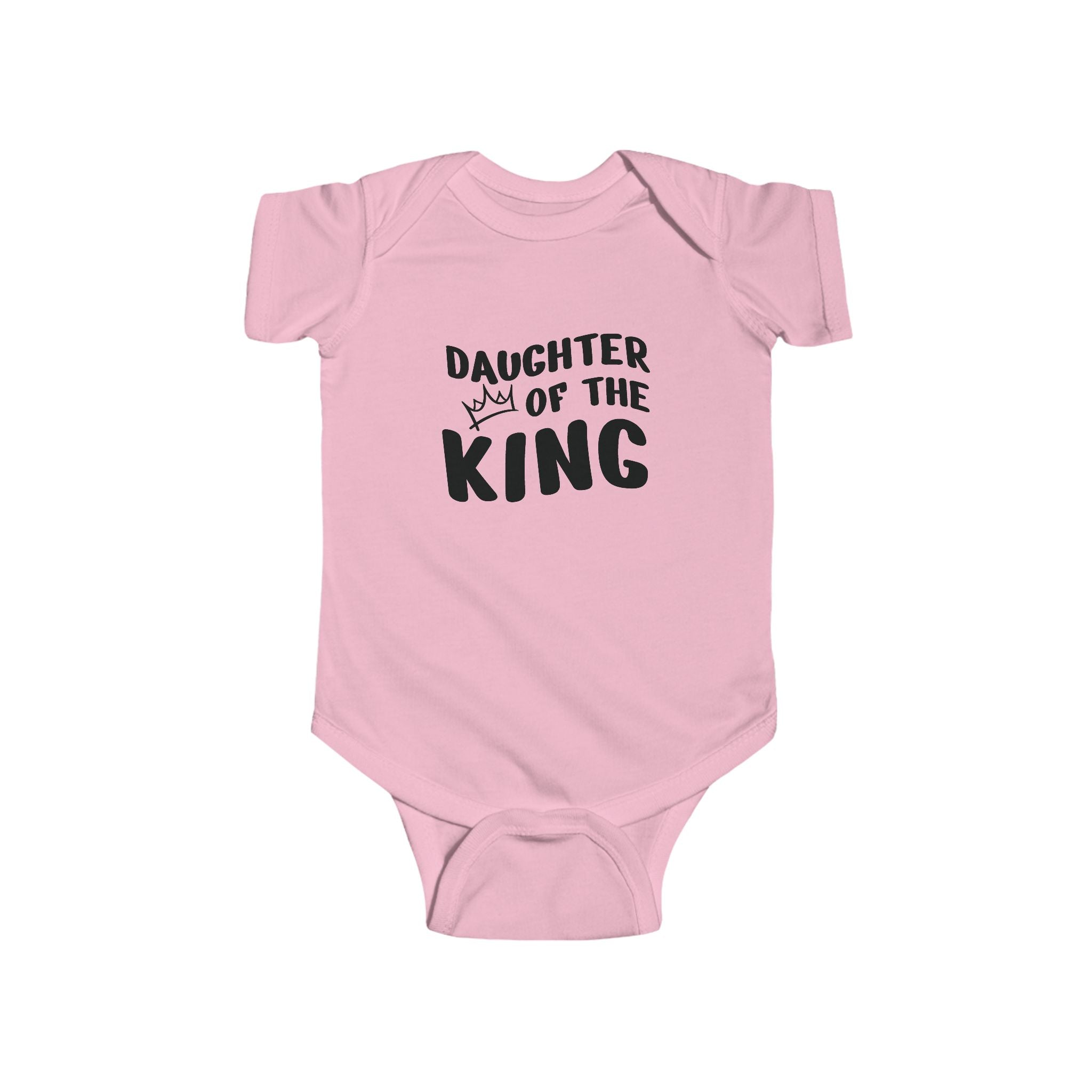 Faith Based Infant Onesie - Daughter Of The King | Kids clothes by atgodanddesigns