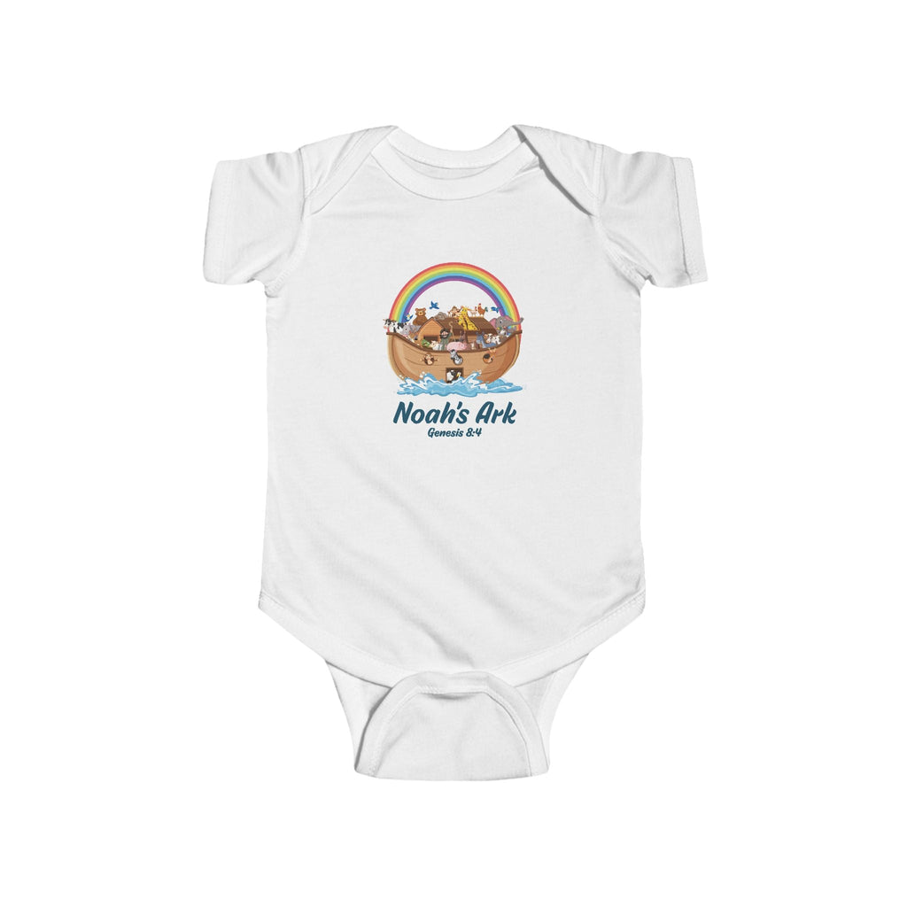 Faith Based Infant Onesie - Noah's Ark | Kids clothes by atgodanddesigns