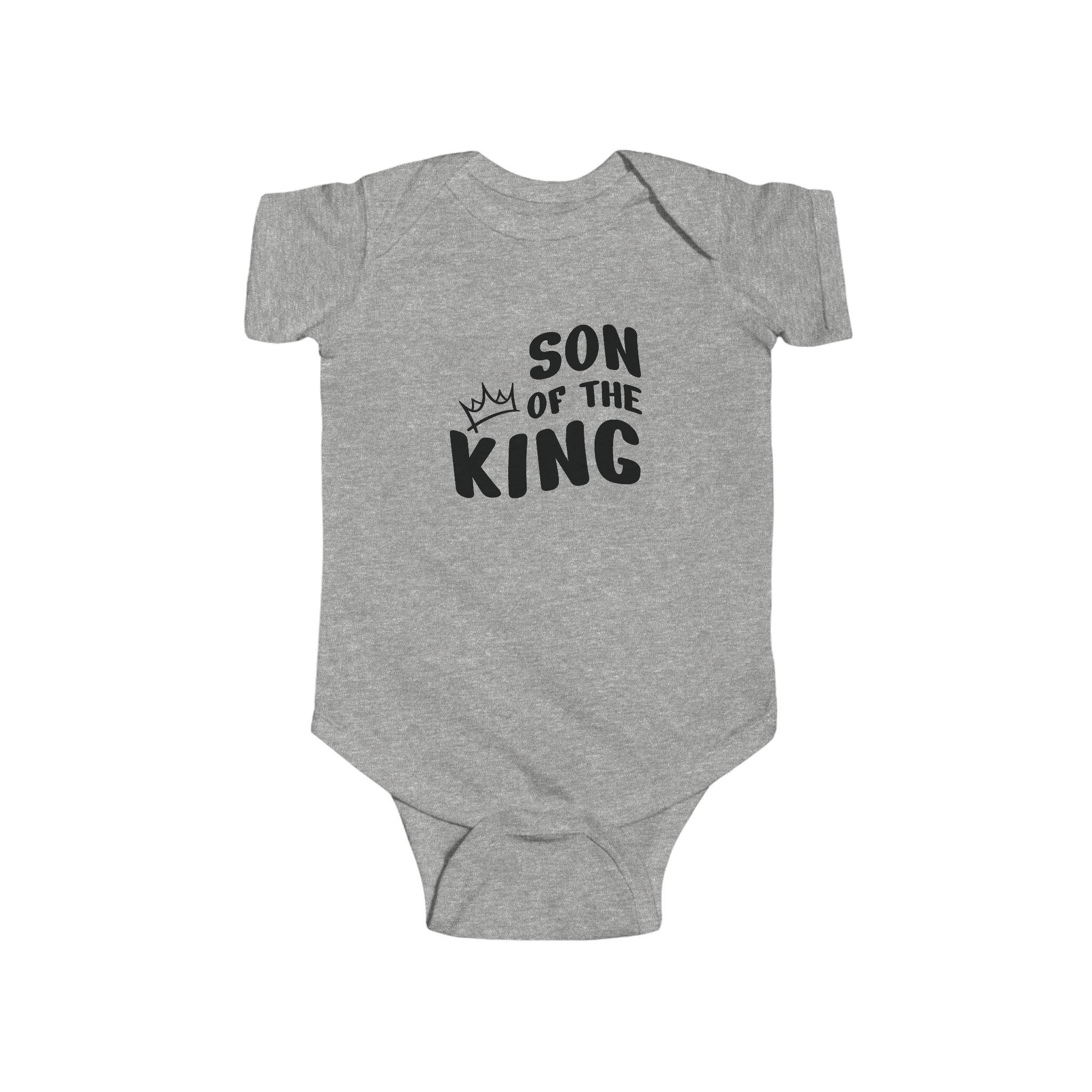 Faith Based Infant Onesie - Son Of The King | Kids clothes by atgodanddesigns