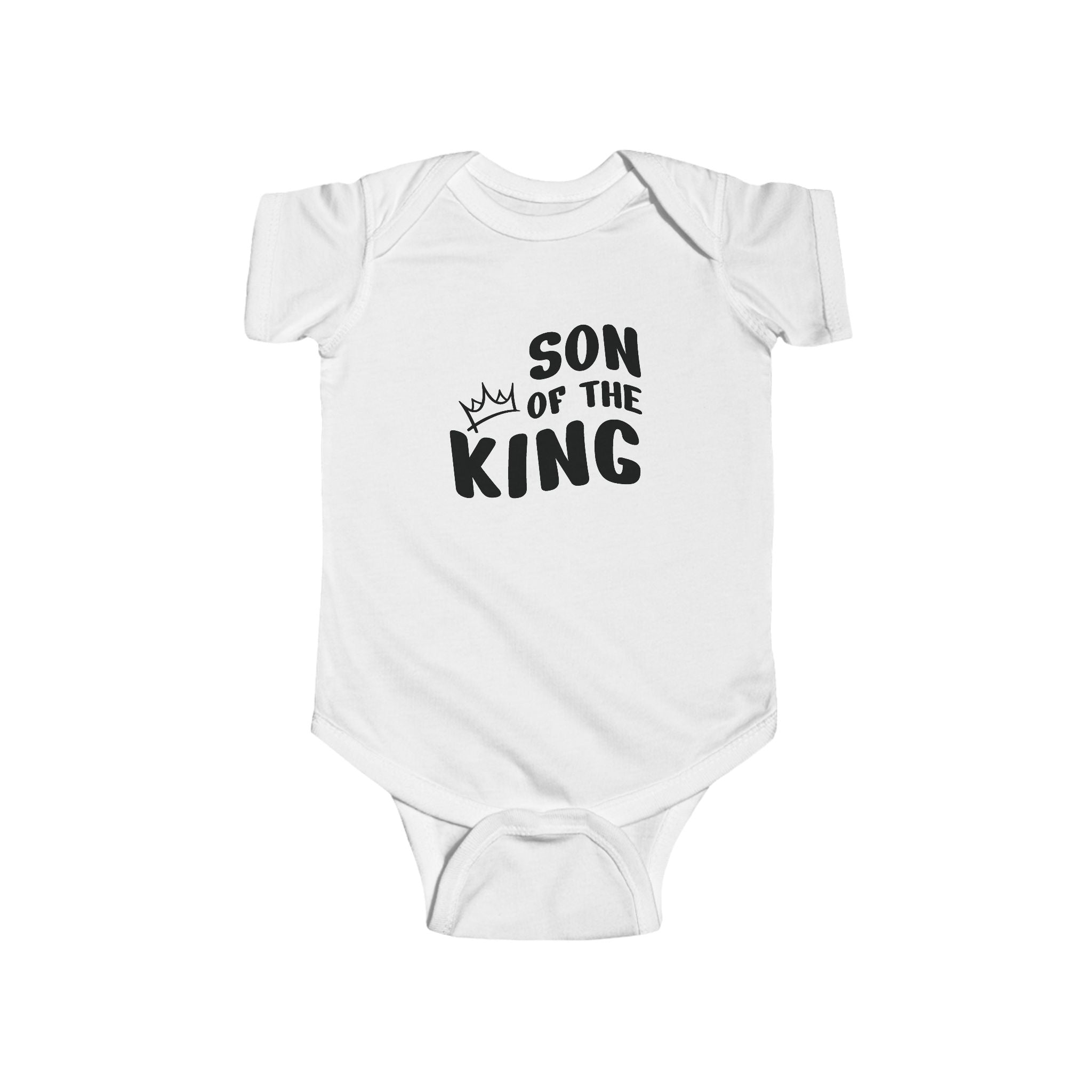 Faith Based Infant Onesie - Son Of The King | Kids clothes by atgodanddesigns