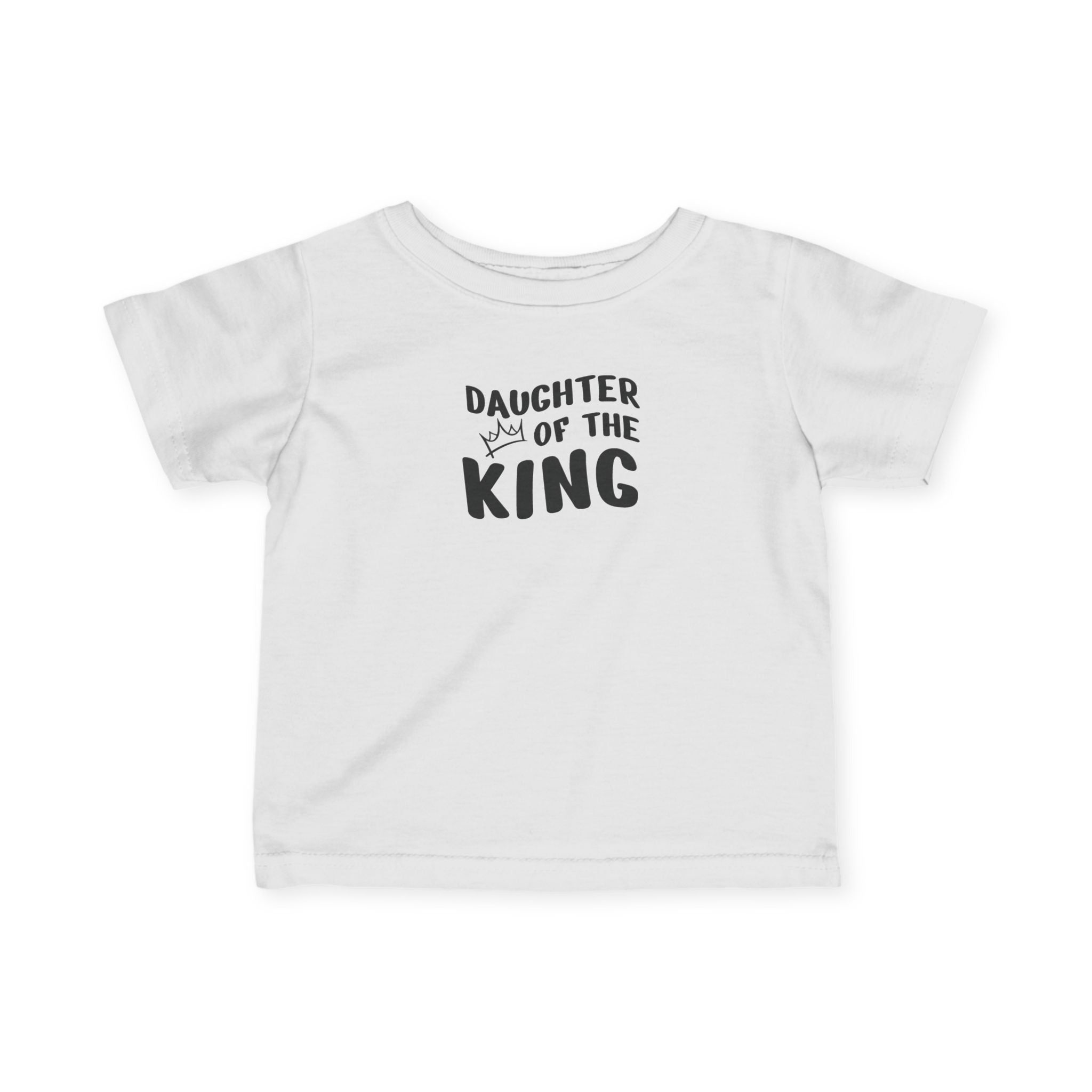 Faith Based Infant Tee - Daughter of the King | Kids clothes by atgodanddesigns