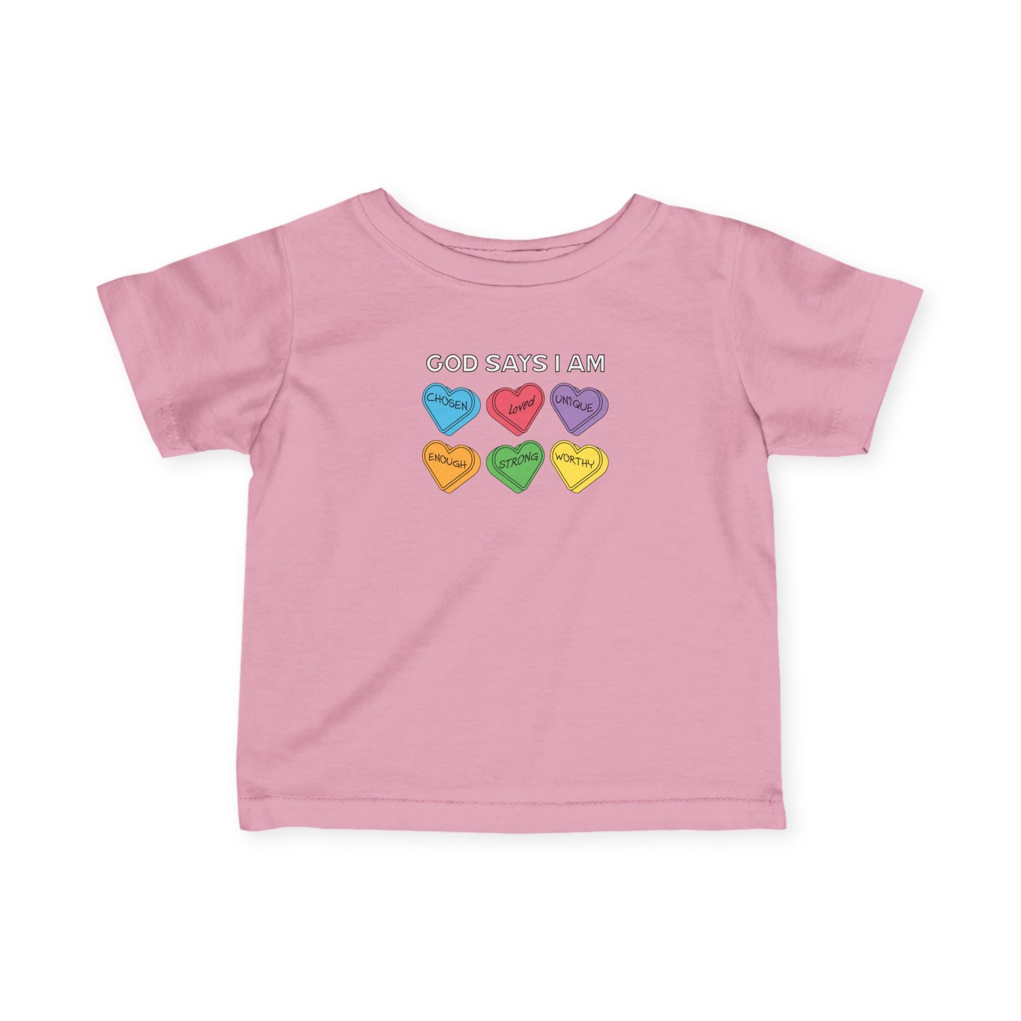 Faith Based Infant Tee - God Says I Am | Kids clothes by atgodanddesigns