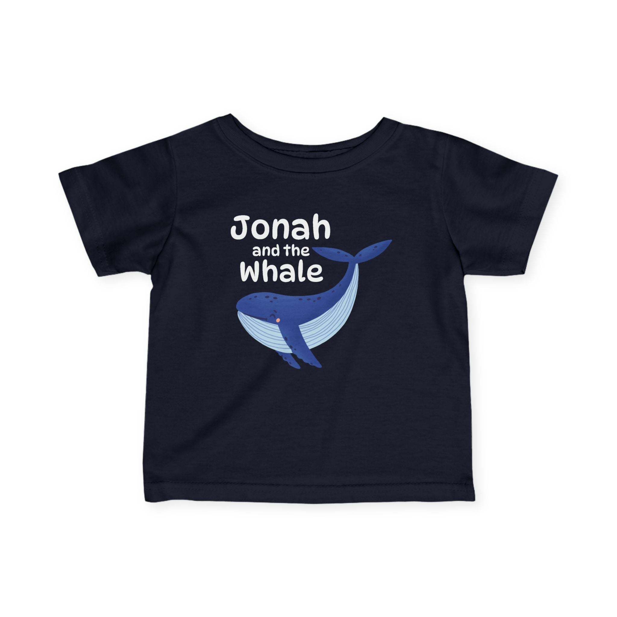 Faith Based Infant Tee - Jonah and the Whale | Kids clothes by atgodanddesigns