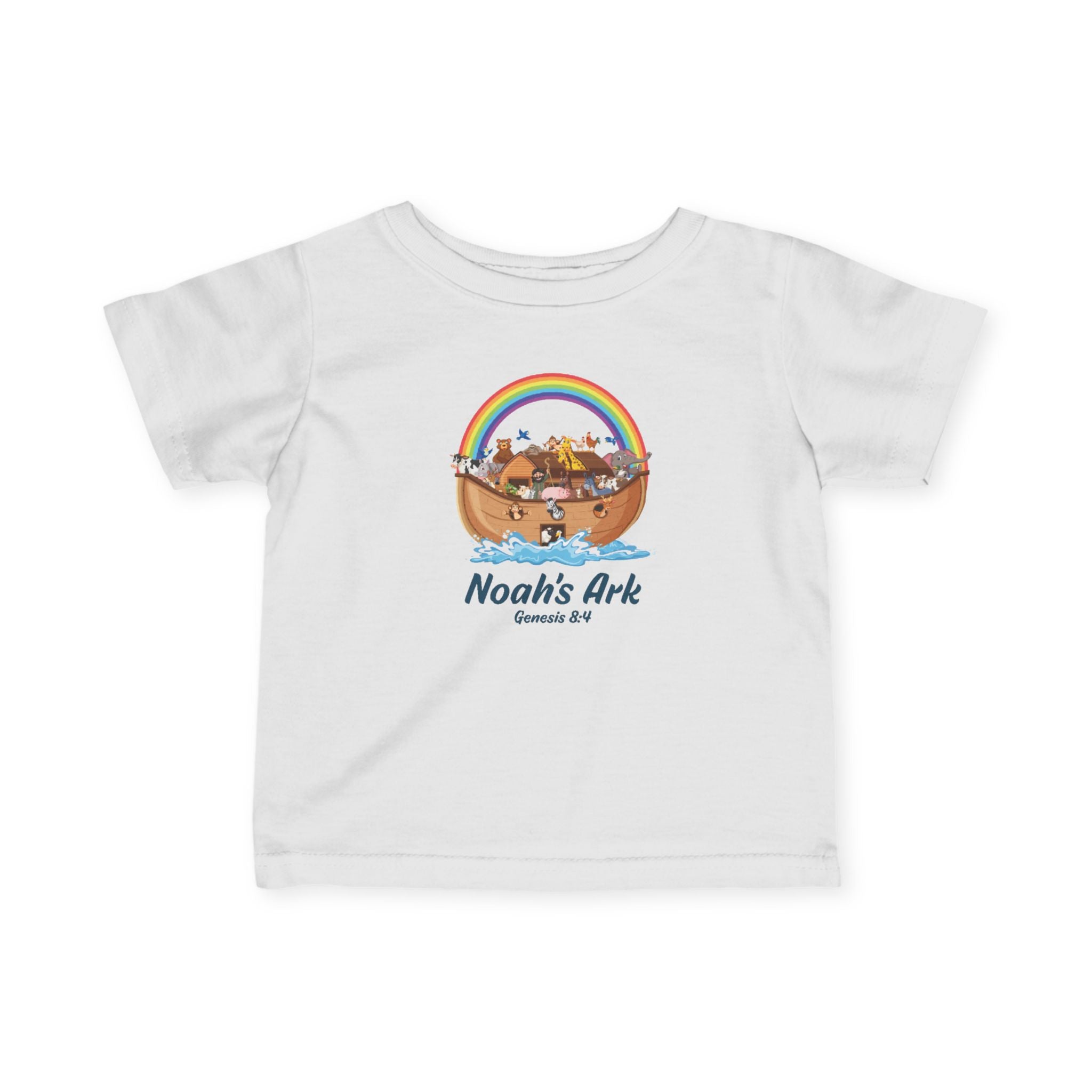 Faith Based Infant Tee - Noah's Ark | Kids clothes by atgodanddesigns